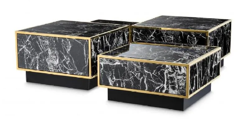 Eichholtz 110665 Coffee Table Concordia set of 4 Eichholtz 110665 Coffee Table Concordia set of 4