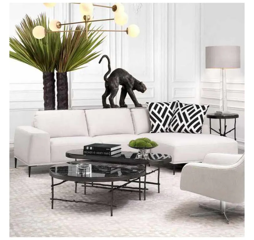 Eichholtz 111989 Coffee Table Tomasso Round Eichholtz 111989 Coffee Table Tomasso Round