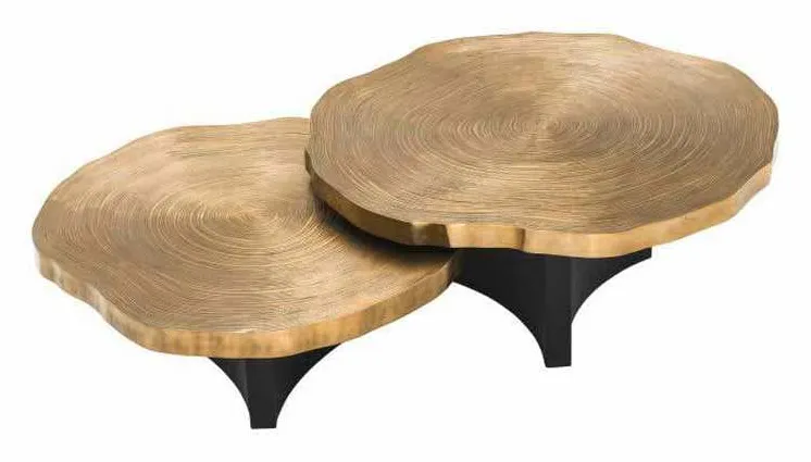 Eichholtz 113295 Coffee Table Thousand Oaks Set of 2 Eichholtz 113295 Coffee Table Thousand Oaks Set of 2