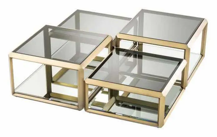 Eichholtz 113336 Coffee Table Callum Set of 4 Eichholtz 113336 Coffee Table Callum Set of 4