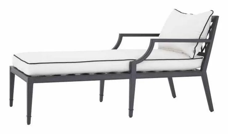 Eichholtz 113642 Outdoor Chaise Longue Bella Vista Eichholtz 113642 Outdoor Chaise Longue Bella Vista