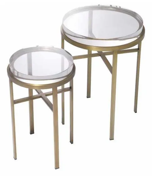 Eichholtz 114482 Side Table Hoxton Set of 2 Eichholtz 114482 Side Table Hoxton Set of 2