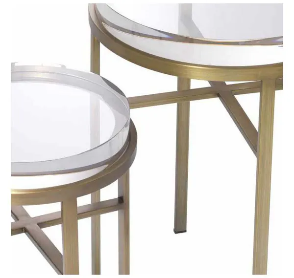 Eichholtz 114482 Side Table Hoxton Set of 2 Eichholtz 114482 Side Table Hoxton Set of 2