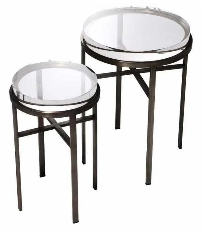 Eichholtz 114911 Side Table Hoxton Set of 2 Eichholtz 114911 Side Table Hoxton Set of 2
