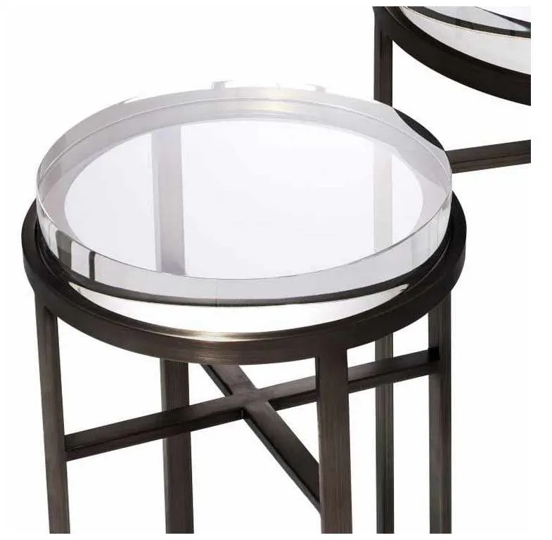 Eichholtz 114911 Side Table Hoxton Set of 2 Eichholtz 114911 Side Table Hoxton Set of 2
