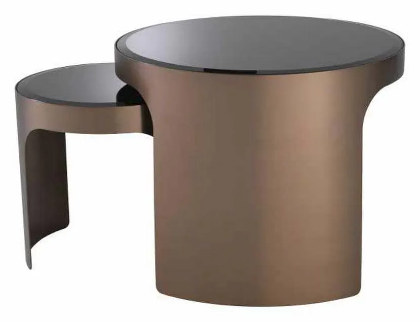 Eichholtz 115053 Side Table Piemonte Set of 2 Eichholtz 115053 Side Table Piemonte Set of 2