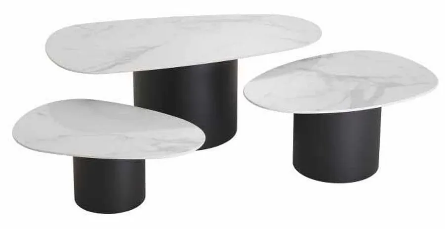 Eichholtz 115560 Coffee Table Zane set of 3 Eichholtz 115560 Coffee Table Zane set of 3