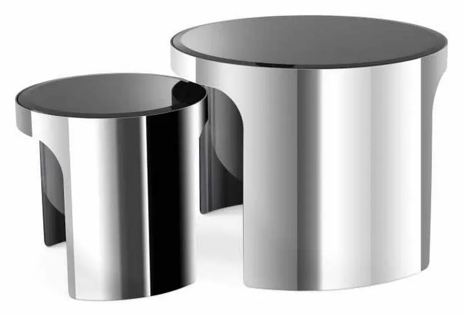 Eichholtz 116541 Side Table Piemonte Set of 2 Eichholtz 116541 Side Table Piemonte Set of 2
