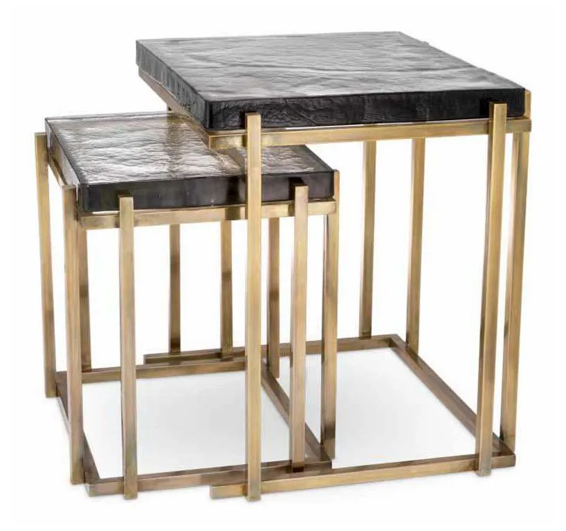 Eichholtz 116966 Side Table Niemeyer Set of 2 Eichholtz 116966 Side Table Niemeyer Set of 2