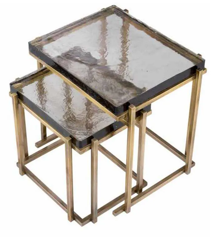 Eichholtz 116966 Side Table Niemeyer Set of 2 Eichholtz 116966 Side Table Niemeyer Set of 2