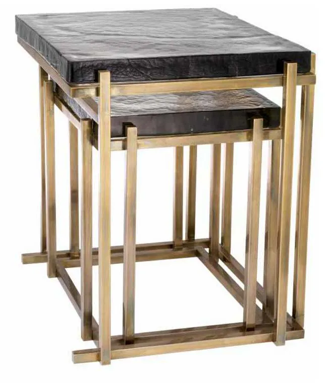Eichholtz 116966 Side Table Niemeyer Set of 2 Eichholtz 116966 Side Table Niemeyer Set of 2