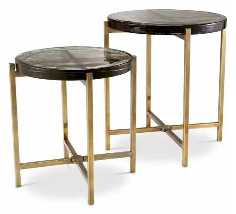 Eichholtz 116967 Side Table Haymann Set of 2 Eichholtz 116967 Side Table Haymann Set of 2