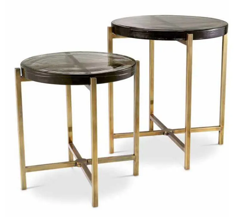 Eichholtz 116967 Side Table Haymann Set of 2 Eichholtz 116967 Side Table Haymann Set of 2