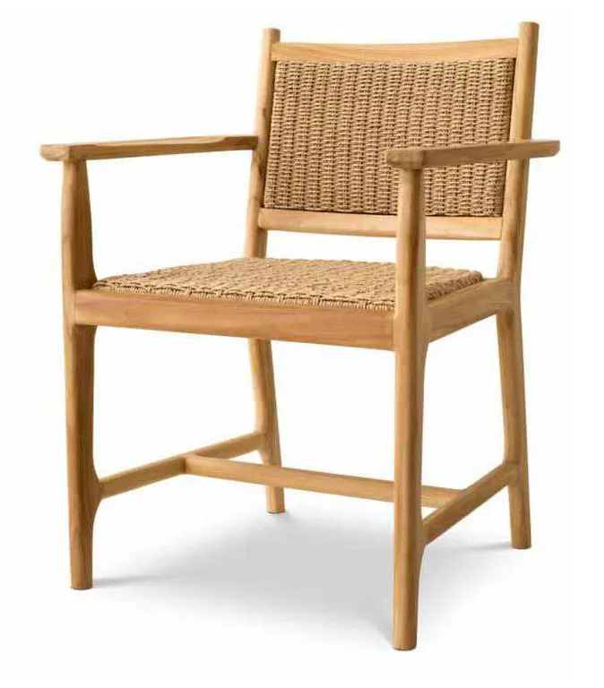 Eichholtz 117429 Outdoor Dining Chair Pivetti With Arm Eichholtz 117429 Outdoor Dining Chair Pivetti With Arm