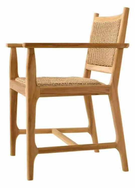 Eichholtz 117429 Outdoor Dining Chair Pivetti With Arm Eichholtz 117429 Outdoor Dining Chair Pivetti With Arm