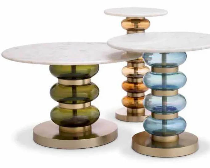 Eichholtz 117516 Side Table Bullock Set of 3 Eichholtz 117516 Side Table Bullock Set of 3