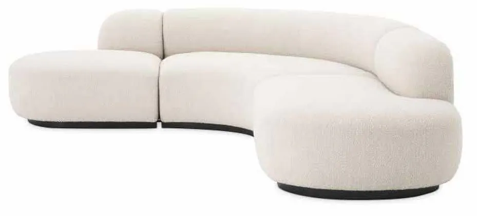 Eichholtz A114289 Sofa Bjorn L Bouclé Cream Eichholtz A114289 Sofa Bjorn L Bouclé Cream