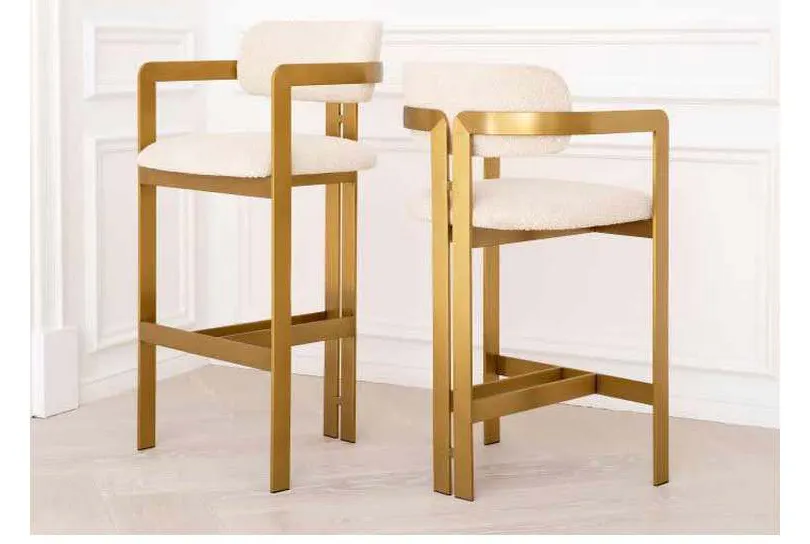 Eichholtz A115048 Bar Stool Donato Eichholtz A115048 Bar Stool Donato