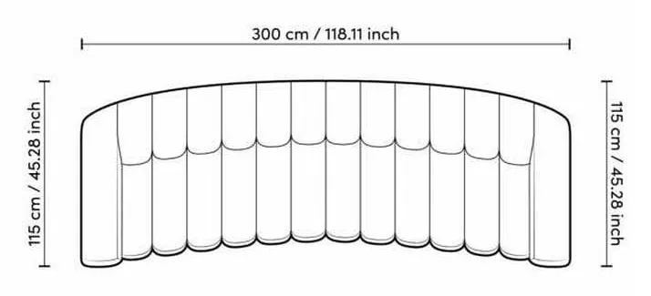 Eichholtz A115207 Sofa Kelly L Eichholtz A115207 Sofa Kelly L