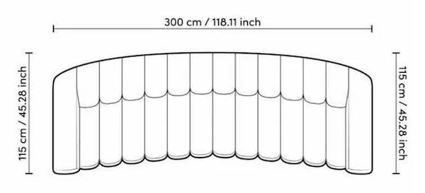 Eichholtz A115207 Sofa Kelly L Eichholtz A115207 Sofa Kelly L