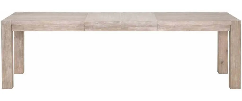 Essentials for Living 6129.NG Adler Extension Dining Table in Natural Gray Acacia Essentials for Living 6129.NG Adler Extension Dining Table in Natural Gray Acacia