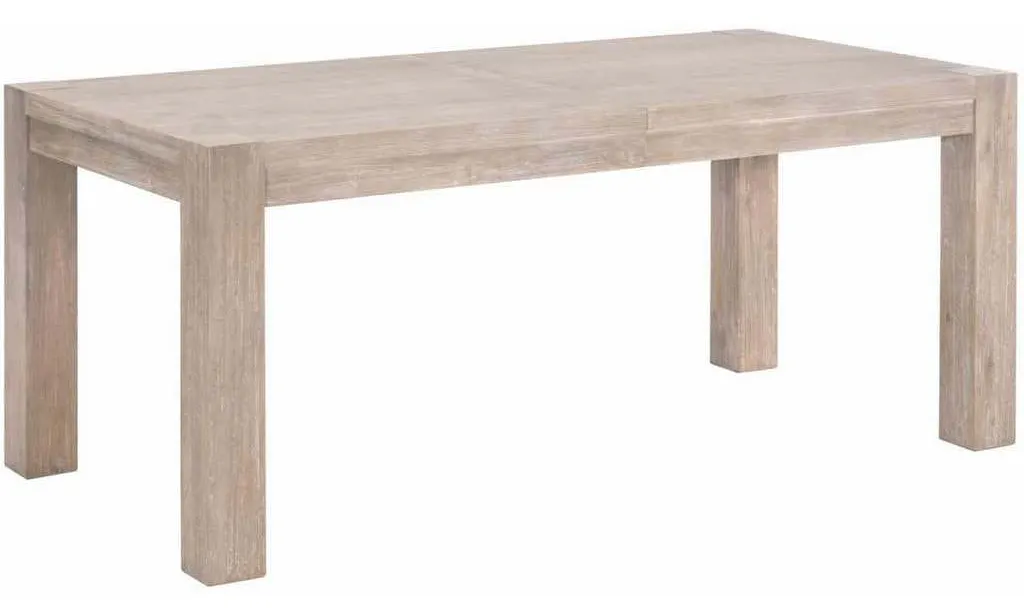 Essentials for Living 6129.NG Adler Extension Dining Table in Natural Gray Acacia Essentials for Living 6129.NG Adler Extension Dining Table in Natural Gray Acacia