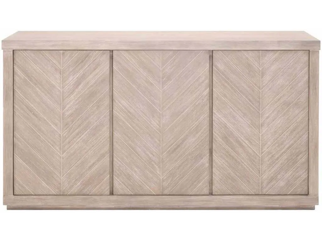 Essentials For Living 6130.NG  Adler Media Sideboard in Natural Gray Acacia