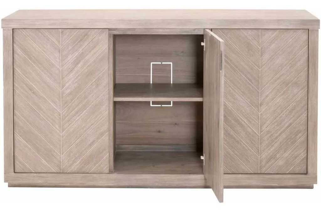 Essentials For Living 6130.NG Adler Media Sideboard in Natural Gray Acacia Essentials For Living 6130.NG Adler Media Sideboard in Natural Gray Acacia