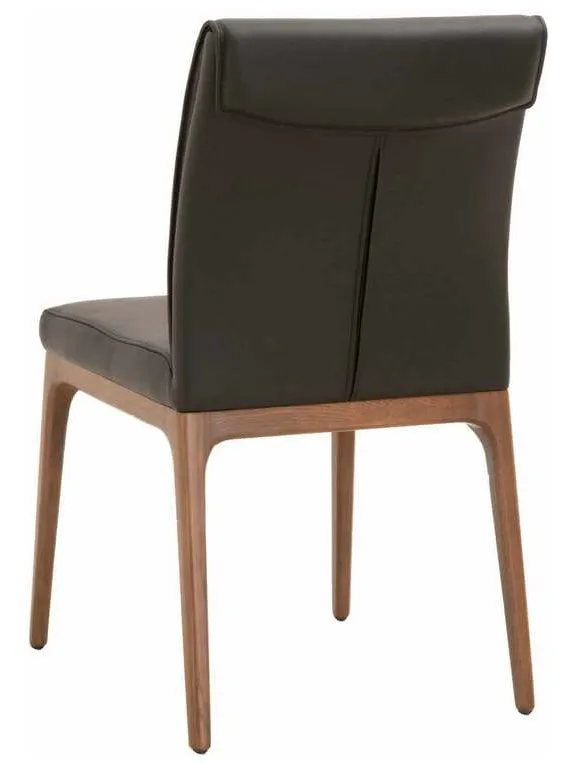 Essentials For Living 5144.SAB/WAL Alex Dining Chair in Sable Top Grain Leather Walnut Essentials For Living 5144.SAB/WAL Alex Dining Chair in Sable Top Grain Leather Walnut