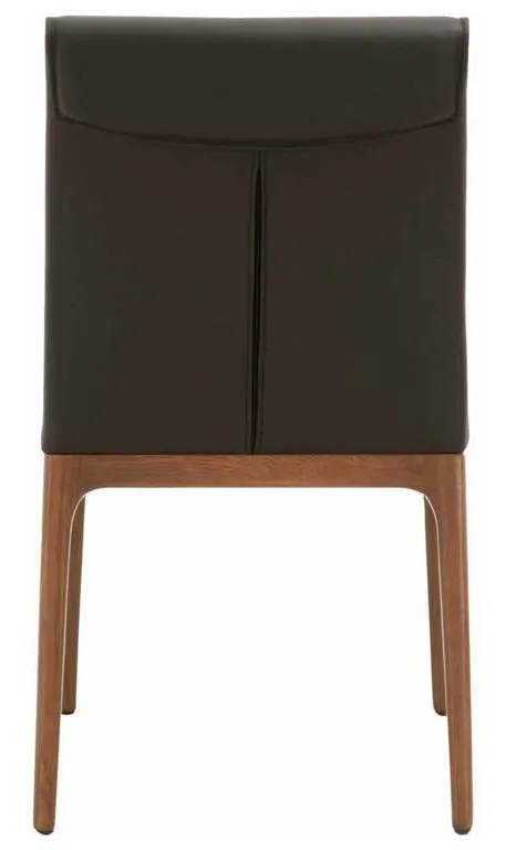 Essentials For Living 5144.SAB/WAL Alex Dining Chair in Sable Top Grain Leather Walnut Essentials For Living 5144.SAB/WAL Alex Dining Chair in Sable Top Grain Leather Walnut