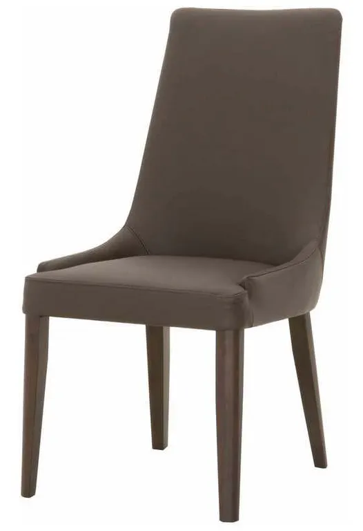 Essentials For Living 5131.DKUMB/DW Aurora Dining Chair in Dark Umber Top Grain Leather Dark Wenge Essentials For Living 5131.DKUMB/DW Aurora Dining Chair in Dark Umber Top Grain Leather Dark Wenge