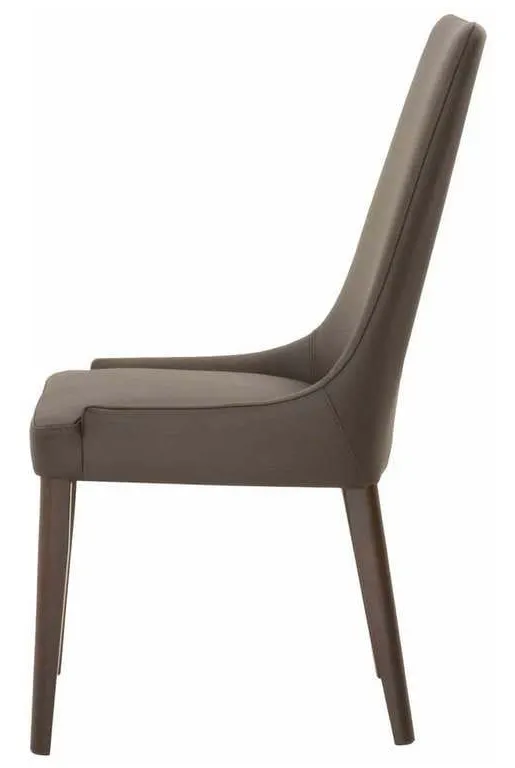 Essentials For Living 5131.DKUMB/DW Aurora Dining Chair in Dark Umber Top Grain Leather Dark Wenge Essentials For Living 5131.DKUMB/DW Aurora Dining Chair in Dark Umber Top Grain Leather Dark Wenge