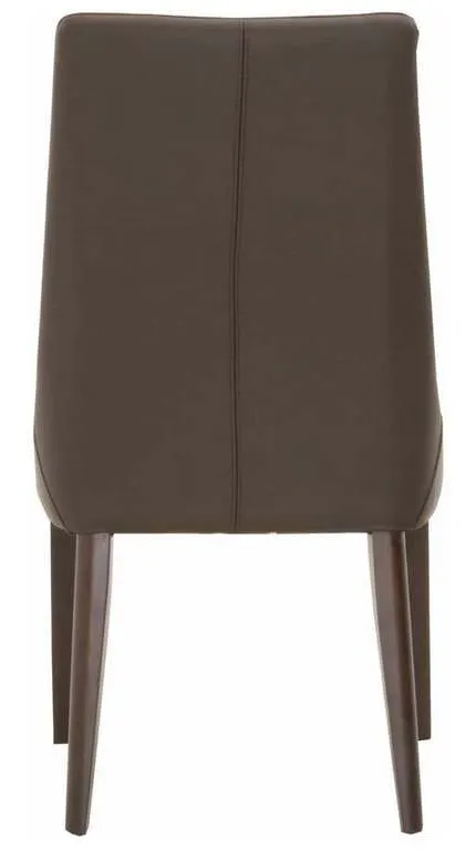 Essentials For Living 5131.DKUMB/DW Aurora Dining Chair in Dark Umber Top Grain Leather Dark Wenge Essentials For Living 5131.DKUMB/DW Aurora Dining Chair in Dark Umber Top Grain Leather Dark Wenge