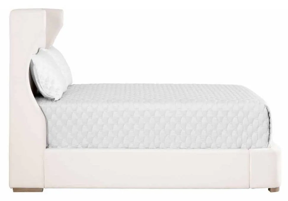Essentials for Living 7128-1.LPPRL/NG Balboa Queen Bed in LiveSmart Peyton Pearl Natural Gray Oak Essentials for Living 7128-1.LPPRL/NG Balboa Queen Bed in LiveSmart Peyton Pearl Natural Gray Oak