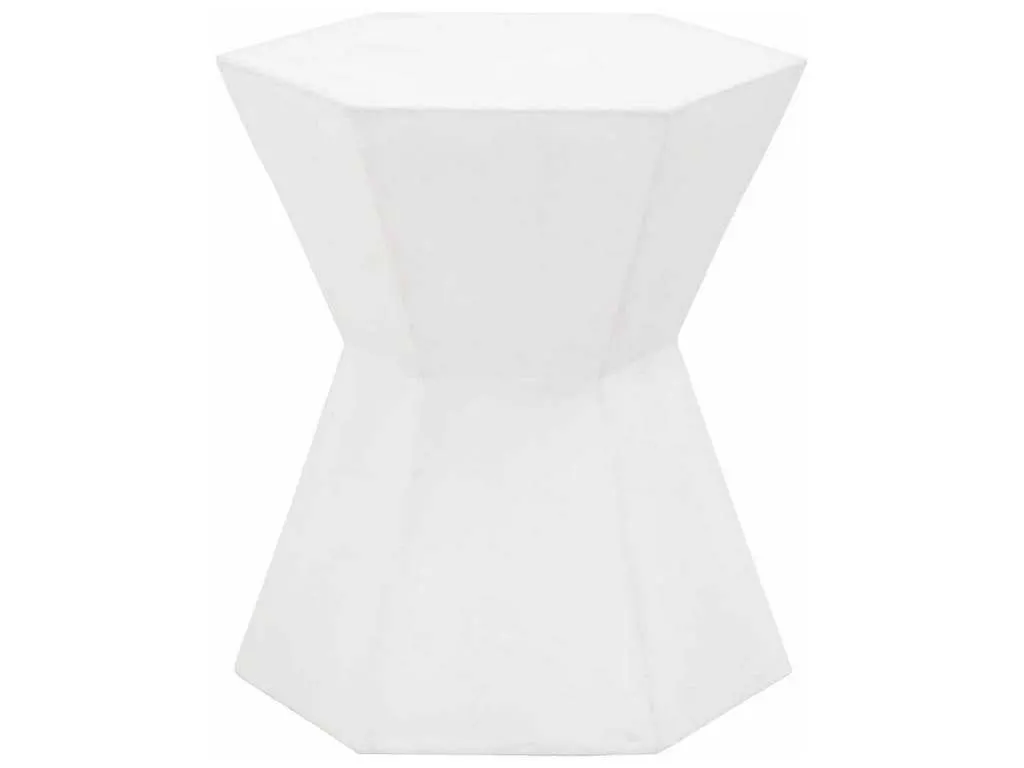 Essentials For Living 4610.IVO  Bento Accent Table in Ivory Concrete