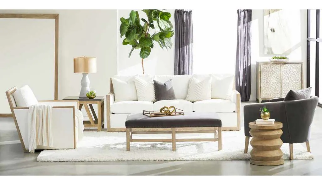Essentials For Living 6112.NG Bevel Mirror in Natural Gray Acacia Essentials For Living 6112.NG Bevel Mirror in Natural Gray Acacia