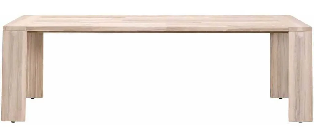 Essentials for Living 6830-L.GT Big Sur Outdoor Dining Table in Gray Teak Essentials for Living 6830-L.GT Big Sur Outdoor Dining Table in Gray Teak