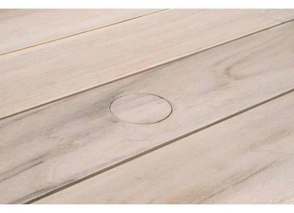 Essentials for Living 6830-L.GT Big Sur Outdoor Dining Table in Gray Teak Essentials for Living 6830-L.GT Big Sur Outdoor Dining Table in Gray Teak