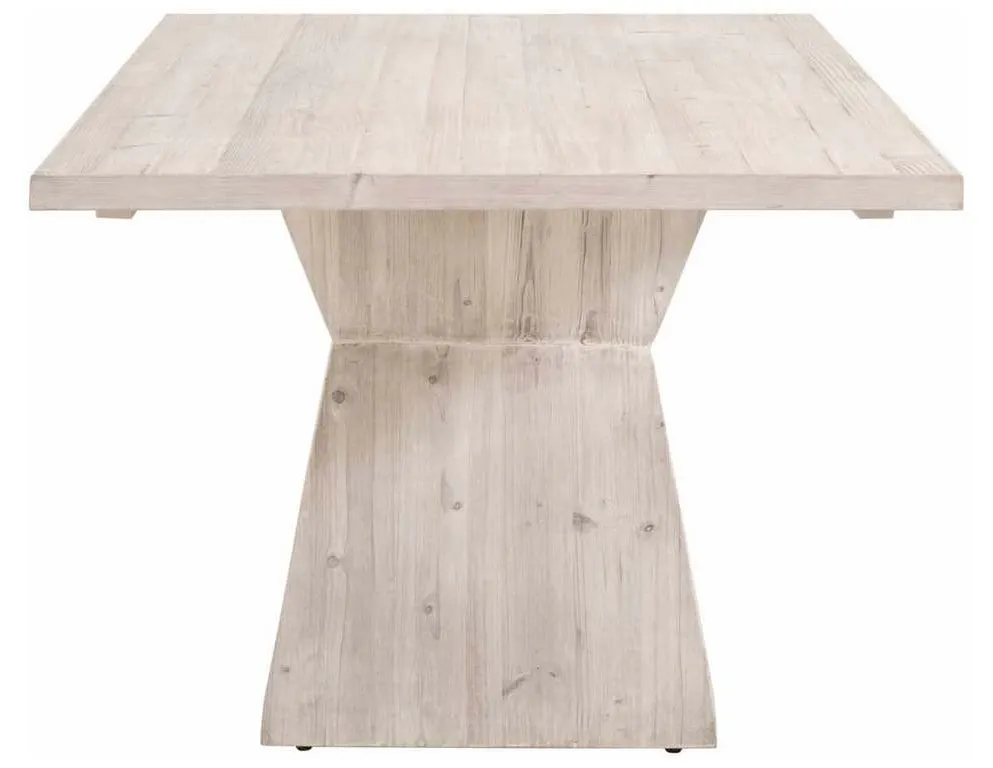Essentials For Living 8014.WW-PNE Bridge Dining Table in White Wash Pine Essentials For Living 8014.WW-PNE Bridge Dining Table in White Wash Pine