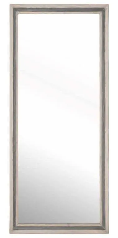 Essentials For Living 8066.CRM/GRY-PNE Caden Mirror in Cream Pine Gray Pine Essentials For Living 8066.CRM/GRY-PNE Caden Mirror in Cream Pine Gray Pine