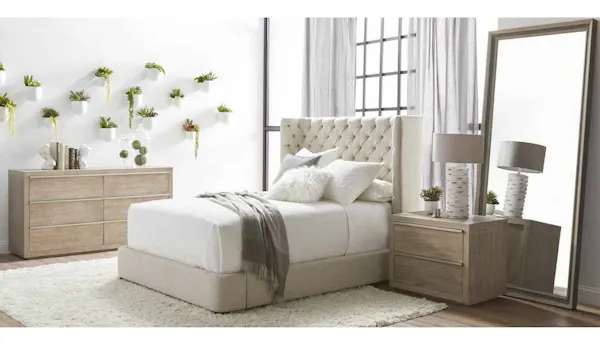 Essentials For Living 8066.CRM/GRY-PNE Caden Mirror in Cream Pine Gray Pine Essentials For Living 8066.CRM/GRY-PNE Caden Mirror in Cream Pine Gray Pine