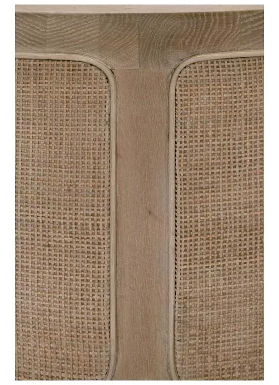 Essentials for Living 8091.SGRY-OAK/CN Cane Coffee Table in Smoke Gray Oak Smoke Gray Cane Essentials for Living 8091.SGRY-OAK/CN Cane Coffee Table in Smoke Gray Oak Smoke Gray Cane