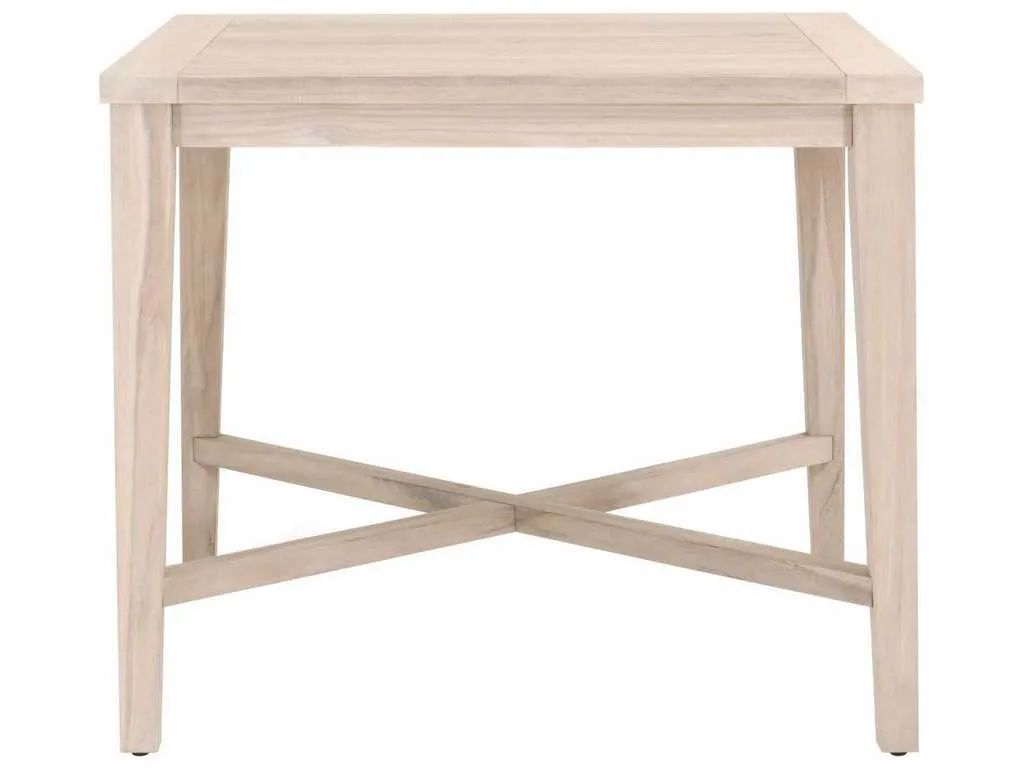 Essentials For Living 6825-SQCTR.GT  Carmel Outdoor 42 inch Square Counter Table in Gray Teak