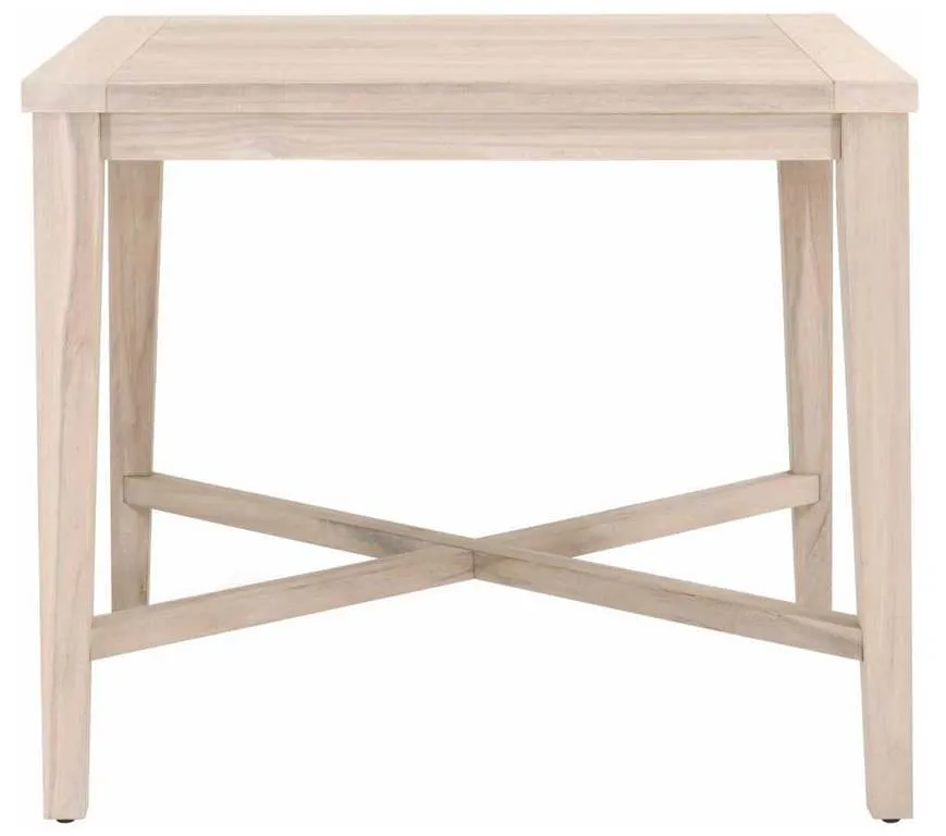 Essentials For Living 6825-SQCTR.GT Carmel Outdoor 42 inch Square Counter Table in Gray Teak Essentials For Living 6825-SQCTR.GT Carmel Outdoor 42 inch Square Counter Table in Gray Teak