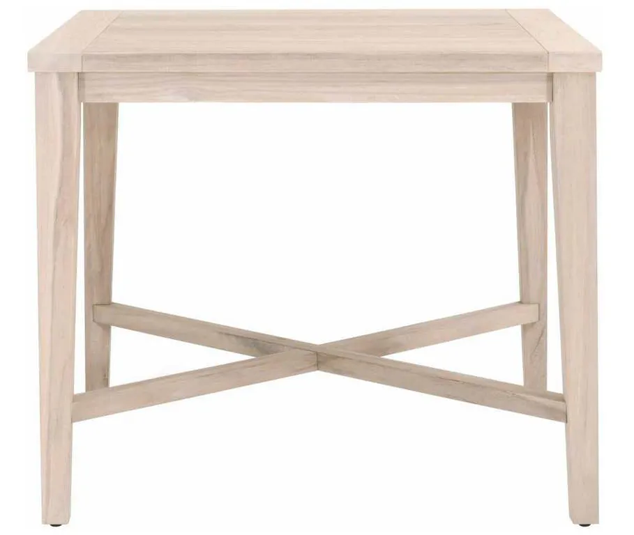 Essentials For Living 6825-SQCTR.GT Carmel Outdoor 42 inch Square Counter Table in Gray Teak Essentials For Living 6825-SQCTR.GT Carmel Outdoor 42 inch Square Counter Table in Gray Teak