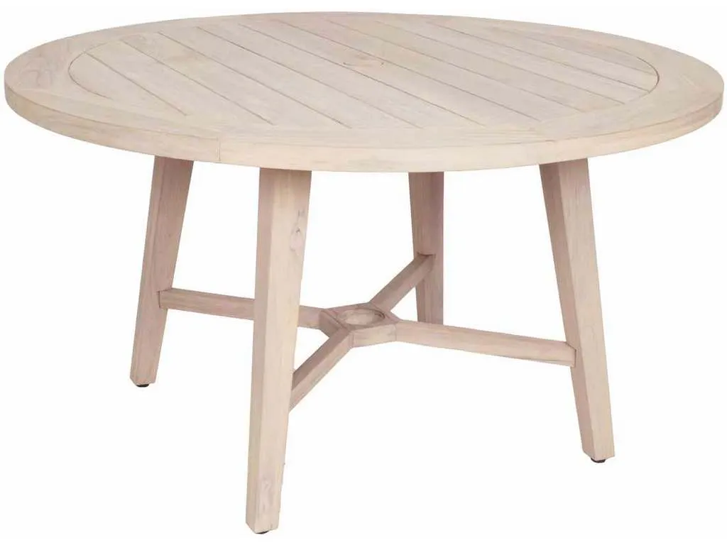 Essentials for Living 6825-RD.GT Carmel Outdoor 54 Inch Round Dining Table in Gray Teak Essentials for Living 6825-RD.GT Carmel Outdoor 54 Inch Round Dining Table in Gray Teak