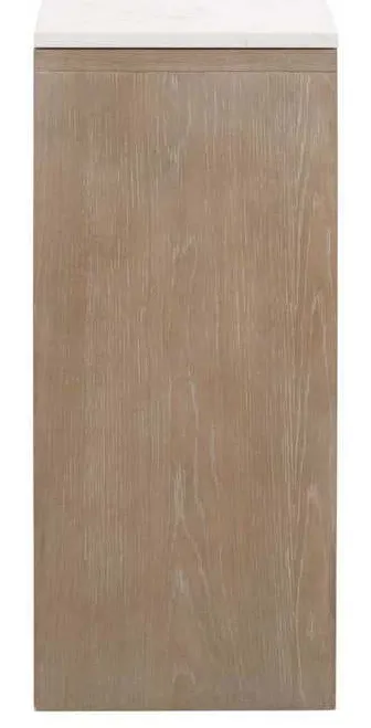 Essentials for Living 8080.SGRY-OAK/WHTQ Cellar Console Table in Smoke Gray Oak White Quartz Essentials for Living 8080.SGRY-OAK/WHTQ Cellar Console Table in Smoke Gray Oak White Quartz