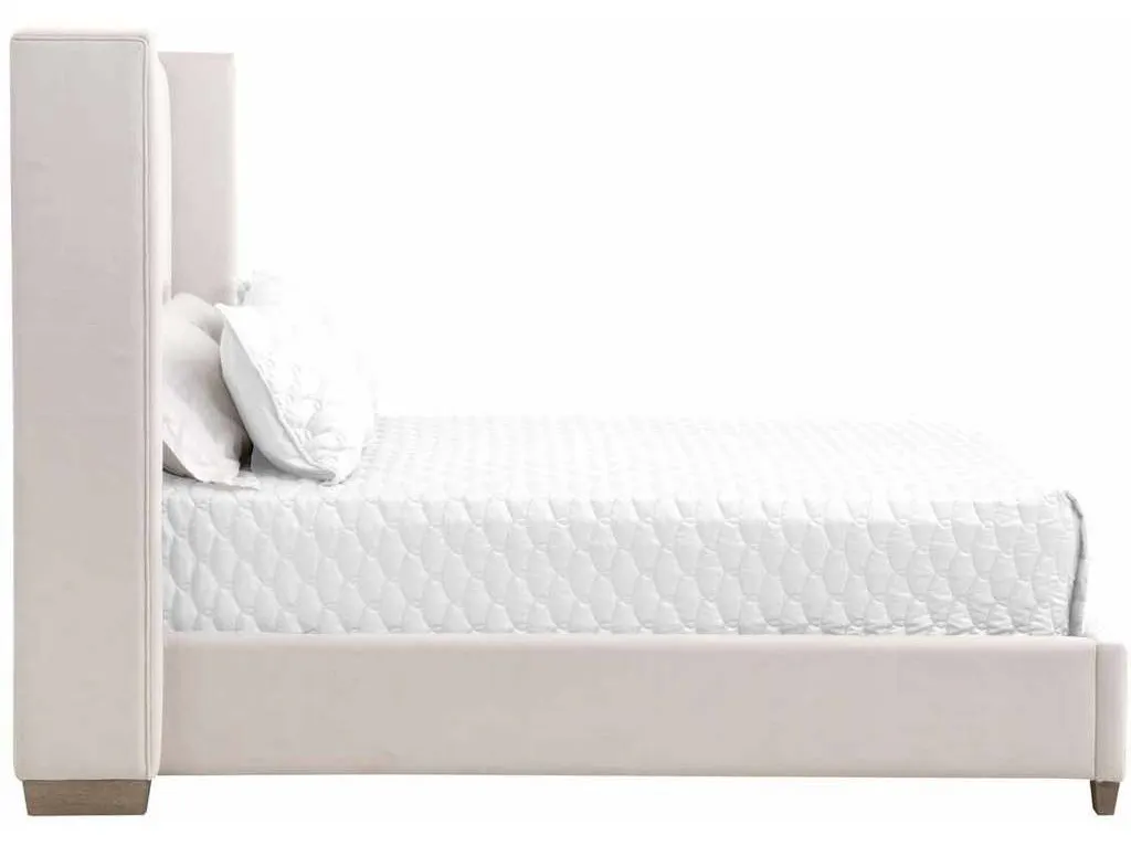 Essentials for Living 7127-1.CRM/NG Chandler Queen Bed in Cream Velvet Natural Gray Oak Essentials for Living 7127-1.CRM/NG Chandler Queen Bed in Cream Velvet Natural Gray Oak