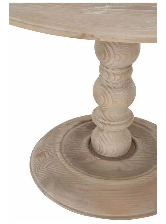 Essentials For Living 8043-L.SGRY-PNE Chelsea 42 Inch Round Dining Table in Smoke Gray Pine Essentials For Living 8043-L.SGRY-PNE Chelsea 42 Inch Round Dining Table in Smoke Gray Pine
