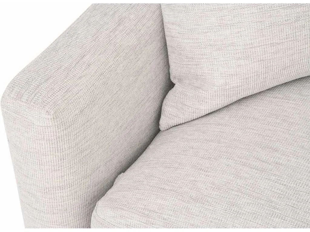 Essentials for Living 6620-3.STO-BSK/NG Clara 86 inch Slim Arm Sofa in Performance Stone Basketweave Natural Gray Oak Essentials for Living 6620-3.STO-BSK/NG Clara 86 inch Slim Arm Sofa in Performance Stone Basketweave Natural Gray Oak